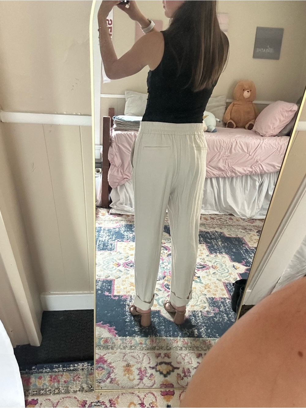 Nine West Cream Tailored Trousers - Picture 2 of 5